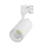 Noxion LED Schienenstrahler 3-Phasen Ecowhite Aluminium Weiß 30W 3210lm 36D - 940 Kaltweiß | UGR <19