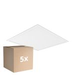Lot 5x Noxion Panneau LED Ecowhite V4.0 28W 3360lm - 830-840-865 CCT | 62x62cm - UGR <19