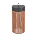 Eglo Lampe De Chevet Garvardo Aluminium Noir 2W 270lm - 824-830-840 CCT | IP20 - Touch Dimmable - USB-C
