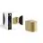 D'Lite Applique Murale Vossem Aluminium Dorée | IP54 - Convient pour 1x GU10